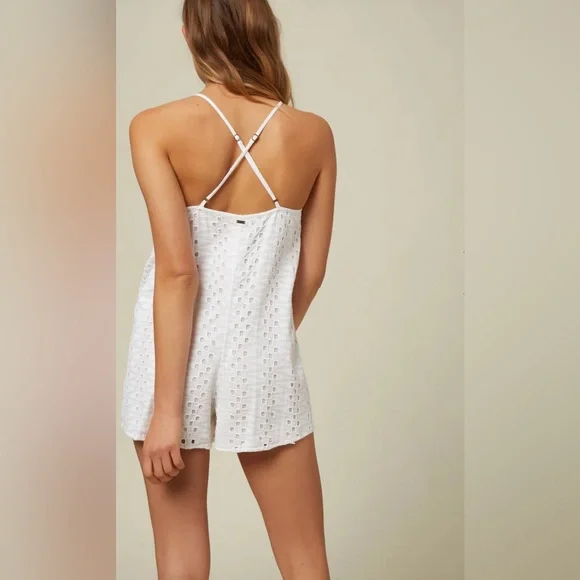 O'NEILL  Brishon White Romper - Picture 2 of 2